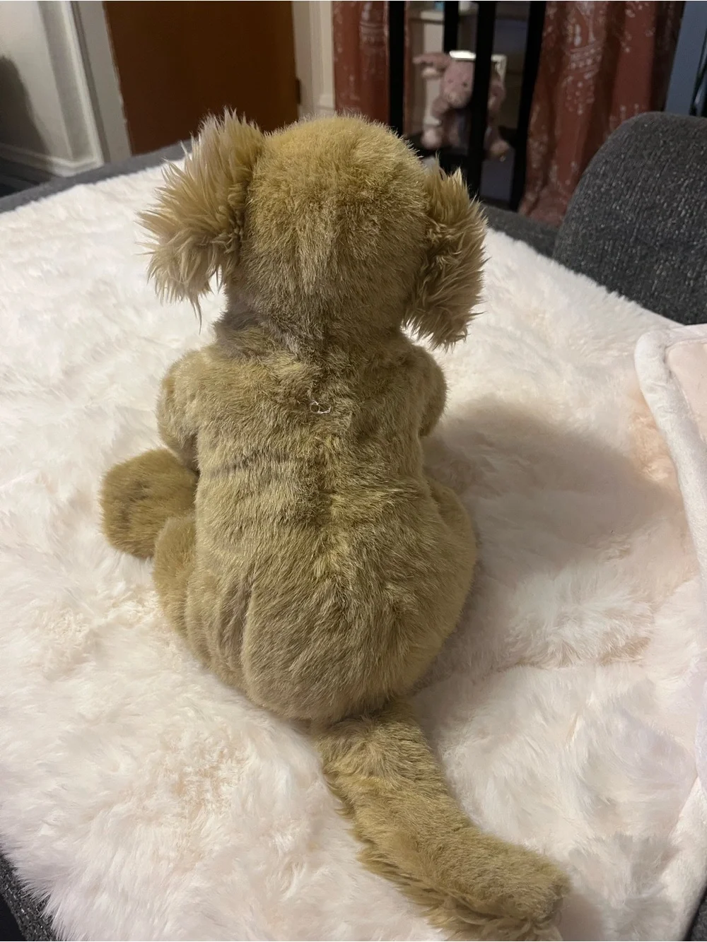 Build-A-Bear Golden Retriever Dog Plush Angel Outfit Wings Halo 3-Piece Set